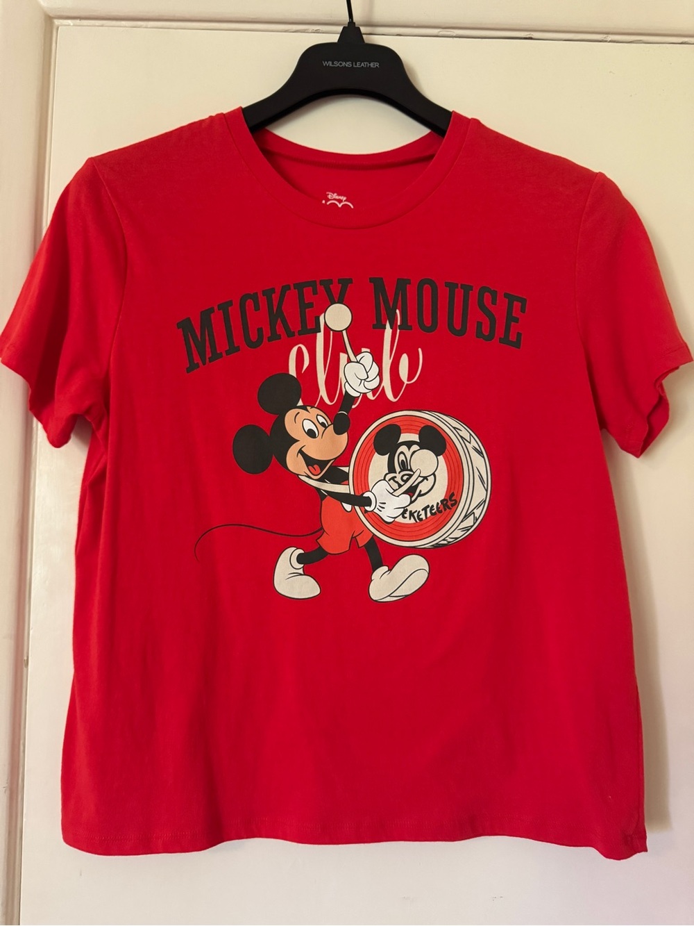 Disney Mickey Mouse Club Red Graphic Tee
